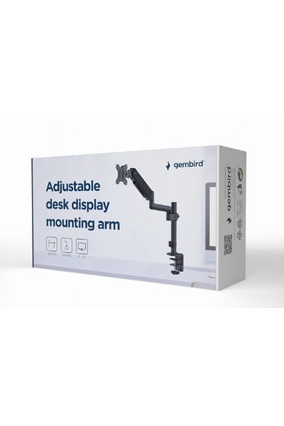 Gembird Gembird MA-DA1-02 desk monitor stand, 17"-32" (Black)
