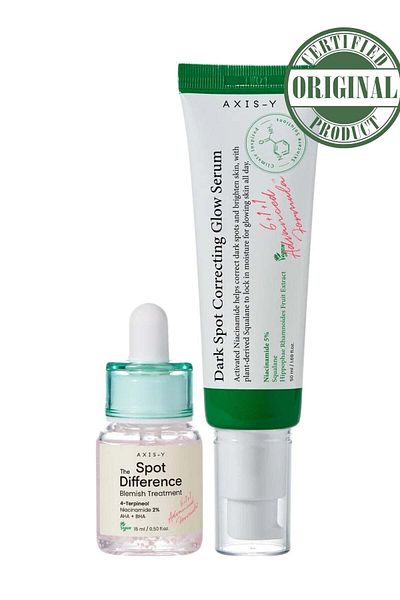 AXIS-Y Blemish Treatment - Targeted Spot Difference Solution and Dark Spot Glow Serum