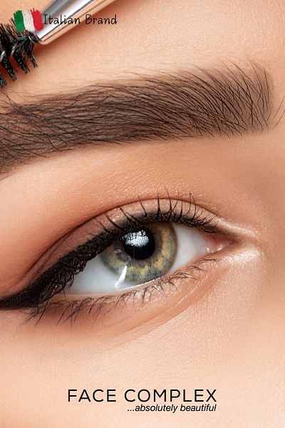 FACE COMPLEX Tattoo Brow Creion De Sprâncene Efect Laminare, Brunette - Italia