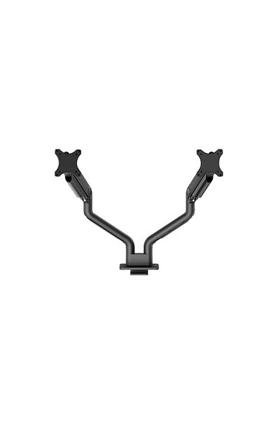 NEOMOUNTS Neomounts DS70S-950WH1 2-Monitor Mount, 17"-35", 18 kg, VESA 75x75, 100x100 (Black)