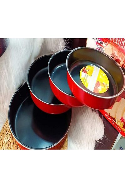 rexa 4-piece set of non-stick baking or oven trays
