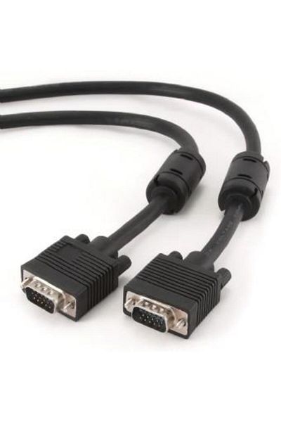 Gembird Cablu Gembird VGA - VGA, Dubluecranat, 3m, CC-PPVGA-10-B