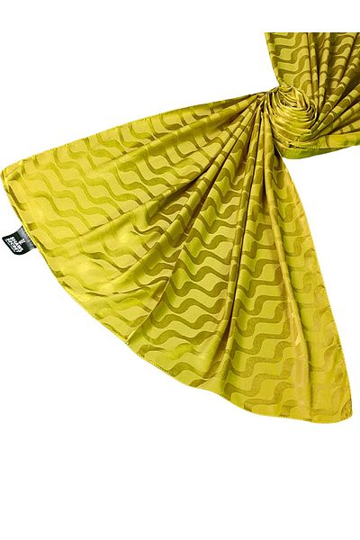 mim eşarp Silky Textured Jacquard Waterway Patterned Shawl 75X190 cm
