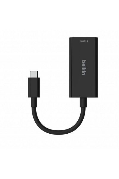 Belkin Belkin CONNECT Adapter, USB-C - HDMI 2.1, compatible 8K, 4K, HDR (Black)