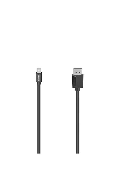 Hama Cablu Video Hama 200710, Mini-DP - DisplayPort, Ultra-HD 4K, 1.50 m (Negru)