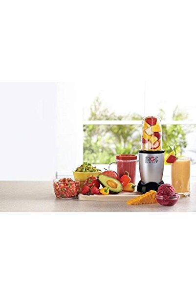 Magic Bullet 21-Piece Kitchen Food Processor Set 220 W MG21 Clear/Black/Silver