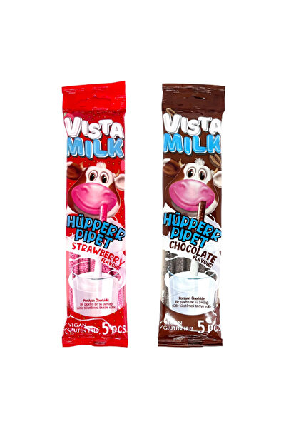 Vista Milk هوبر بيبت فراولة-شوكولاتة 5 قطع × 2 قطعة
