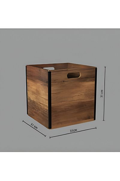 Five Simply Smart Square Shaped MDF Storage Box