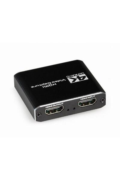 Gembird Captură de conectare USB HDMI 4K trecere HDMI Negru, UHG-4K2-01