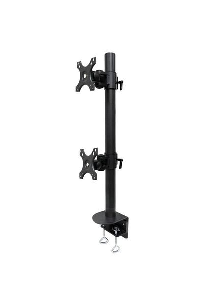 NEOMOUNTS Suport Monitor de Birou Dublu Neomounts FPMA-D960DVBLACKPLUS, 17" - 49", VESA 100x100, 15kg (Negru)