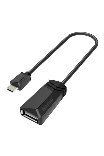 Hama Adapter Hama 200308 USB - Micro-USB (Black)