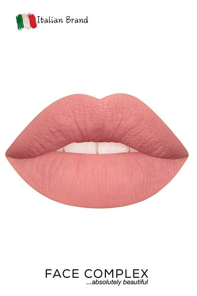 FACE COMPLEX Lip Set Tin 24h Tint Pencil, Set Cadou Ruj Lichid Creion Buze Rezistent La Apă 24h, Nr.01 - Italia