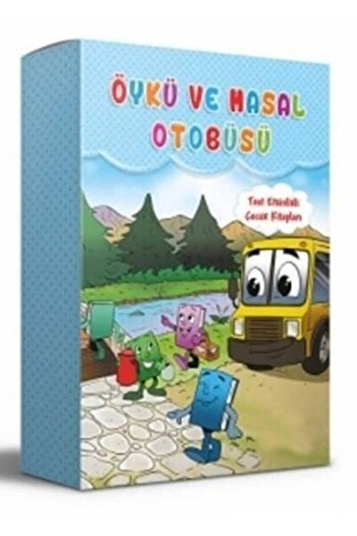Tandem Yayınları Öykü ve Masal Otobüsü 3. ve 4. Sınıflar İçin (8 Kitap Kutulu...