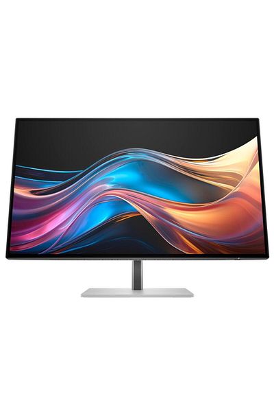 HP Monitor LED IPS HP de 27", WQHD, 120Hz, Pivot, HDMI/DP, Negru/Argintiu