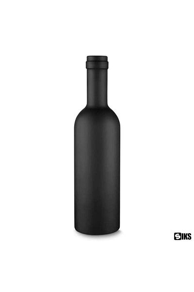 SIKS Gift Set, Wine Accessories, 3 Pieces Included, Wine Bottle Packaging, Black
