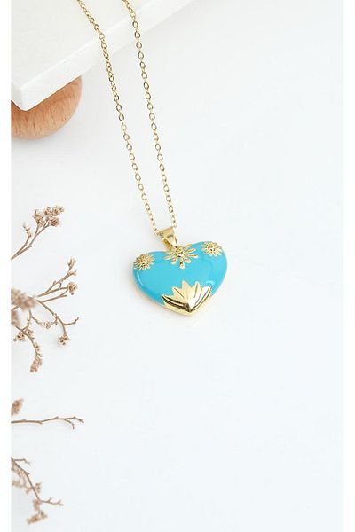 Jack Ferrero Gold Steel Women's Necklace (316L Steel)