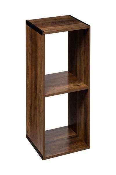 Five Simply Smart 2-Compartment Mix N Modul Wooden Storage Shelf