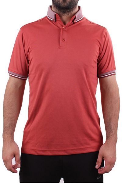 Twister Jeans Twister 2305 Cinnamon Casual κοντομάνικο ανδρικό μπλουζάκι με βαμβακερό γιακά πόλο