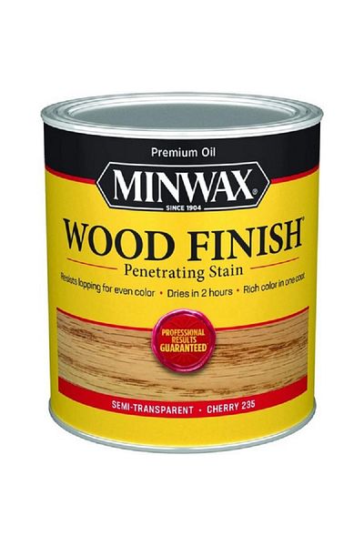 Minwax Premium Oil Penetrating Stain Semi-Transparent Wood Finish Cherry