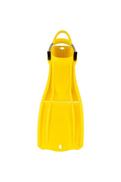 Cressi Origin Ld Diving Flippers Yellow-S/M