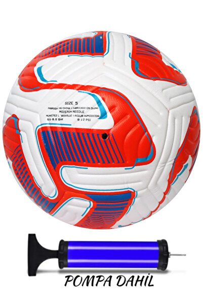 Janissary Kırmızı Extra Dayanıklı Model Halı Saha Topu, Futbol Topu, 5 Numara...