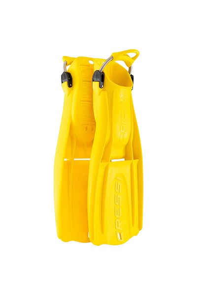 Cressi Origin Ld Diving Flippers Yellow-S/M