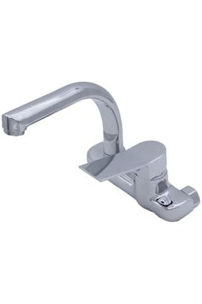 Dex Automatic Wall-Mounted Kitchen Mixer Chrome Italian DEX