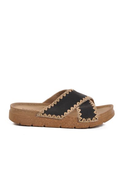 AYAKMOD Black Anatomical Women's Slippers 117.014 Z