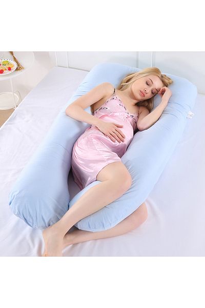 Lumely U Shaped Full Body Pillow,with Zipper Removable Cover Body,Relieve Fibromyalgia,Gift for Pregnant