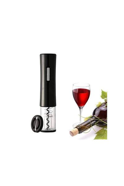 SIKS ® Electric Corkscrew, With Foil Cutting Accessory, Black
