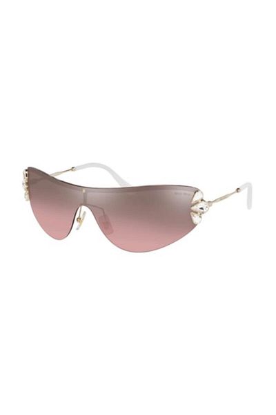 Miu Miu Sunglasses Miu Miu MU66US ZVN7L1, pink gold, unisize