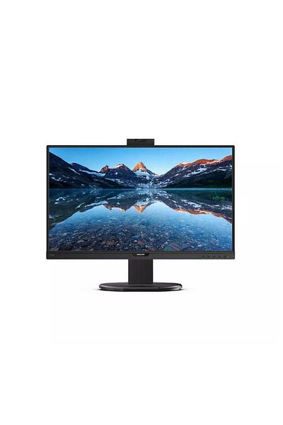Philips 27" IPS LED Monitor, WQHD, HDMI, DisplayPort, Pivot, Built-in Speakers & Webcam, Black