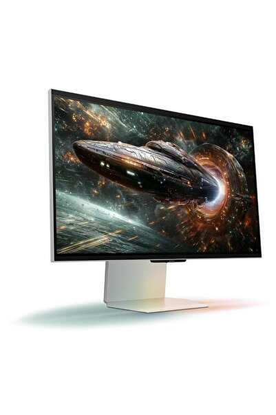 Samsung Monitor de gaming Odyssey 3D G9 de 27", 4K UHD, 165Hz, HDMI/DP, argintiu, Pivot