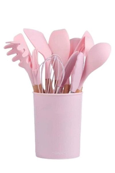 huitich 12 In 1 Non Stick Silicone Cooking Utensils Set