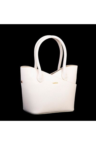 Nas Bag Geantă de mână și de umăr pentru femei Premium Series Cream Victoria