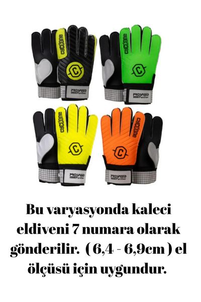 Janissary Size 7 Glove + Soccer Ball with World Cup Design Stitched (Number 7 Goalkeeper Glove)