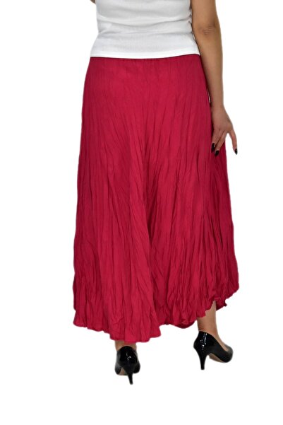 BAGLAN Women's Ayrobin Kıraş Skirt Elastic Bgl-St04350