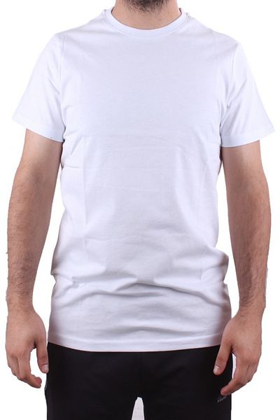 Twister Jeans Twister 2341 Λευκό καθημερινό κοντομάνικο ανδρικό μπλουζάκι με βαμβακερό γιακά πόλο