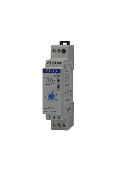 ENTES M0214 EF-10-220V AC Zaman Rölesi (FLAŞÖR RÖLE 1-10 SN-0,5 SN)