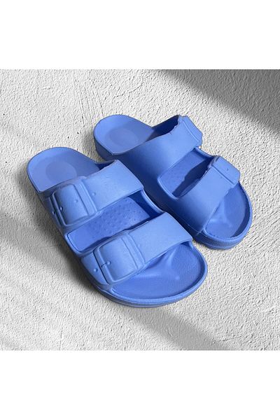 Minamoda GZR Eva Sole Fete Băieți Copii Papuci de vară Papuci unisex cu cataramă dublă