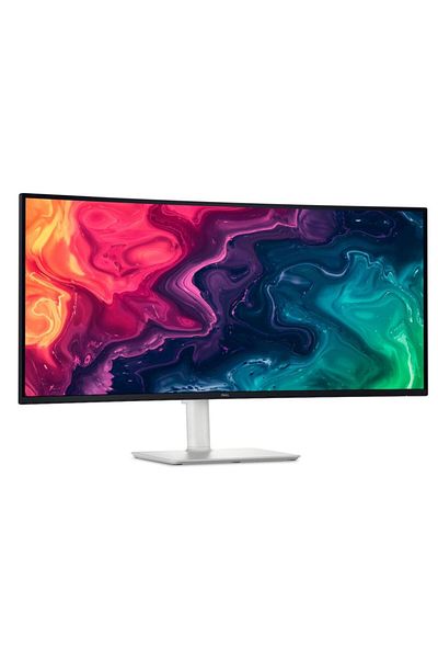 Dell 34" Curved UW-QHD Monitor, LED VA, 120Hz, 1ms, HDMI, Speakers, White