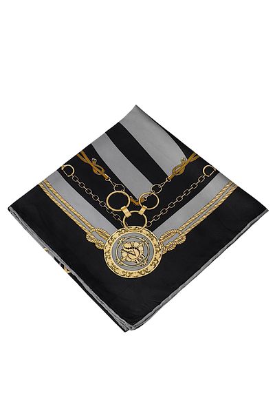 mim eşarp VESİ Φουλάρι Αλυσίδα Μοτίβο Sport Twill Φουλάρι 120x120 cm