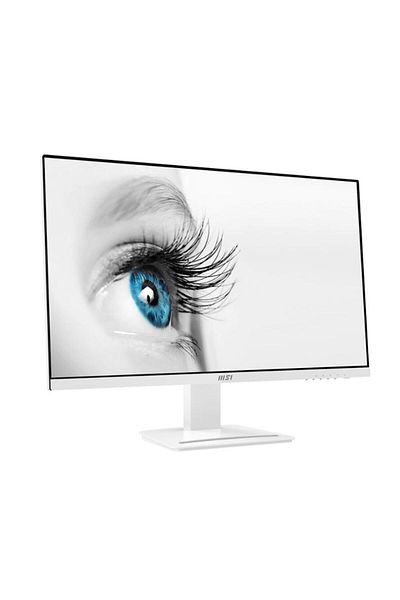 MSI Monitor de gaming MSI PRO 27" - IPS LED, FHD, 100Hz, 4ms, HDMI/DP/VGA, difuzoare încorporate (alb)