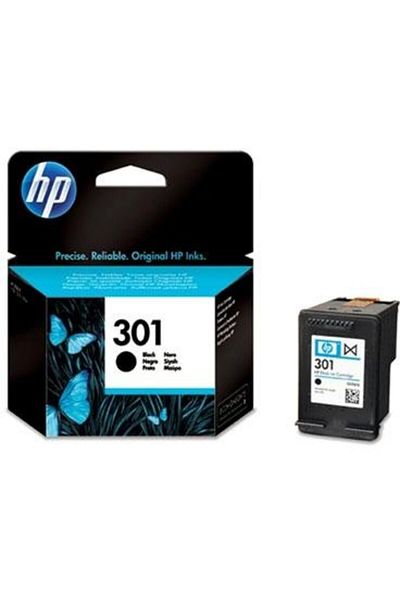 HP HP 301 Ink Cartridge, 190 page yield (Black)