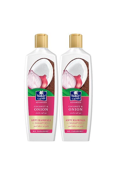 Parachute Advansed Anti-Hairfall Shampoo With Onion & Coconut 2 x 340 ml