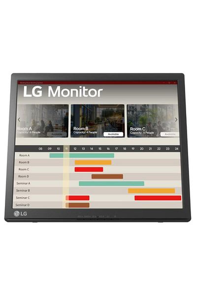 LG 17" TN LED Monitor 17BR30T-B, SXGA, 75Hz, 5ms, VGA, Black, Ideal for Business