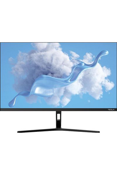 TESLA Monitor LED IPS de 27", Full HD, HDMI/DP/VGA, difuzoare încorporate, negru