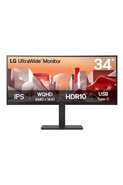 LG Monitor LED IPS curbat de 34", UWQHD, 3440x1440, HDMI, DisplayPort, USB-C,...