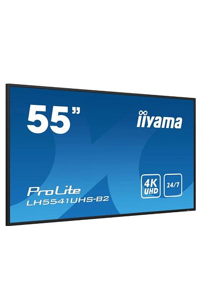 IIYAMA Monitor LED IPS ProLite UHD Business de 54,6" LH5541UHS-B2 - HDMI, VGA, difuzoare încorporate