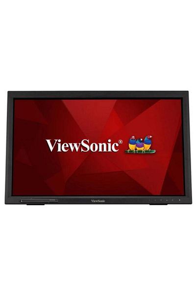 ViewSonic Monitor LED TN TD2223 de 21,5" Full HD, ecran tactil, 75Hz, HDMI/VGA/DVI, negru
